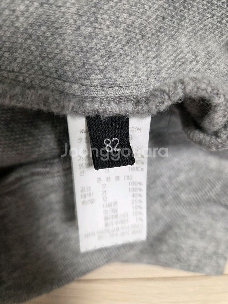 랑방 하이넥 하프집업 탑--7