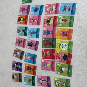 동물의 숲 아미보카드 일괄