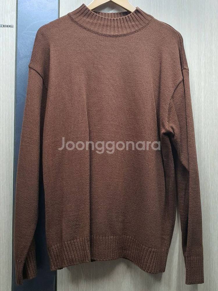 남성 반목 니트 2장 100~105 (블랙,브라운)--3