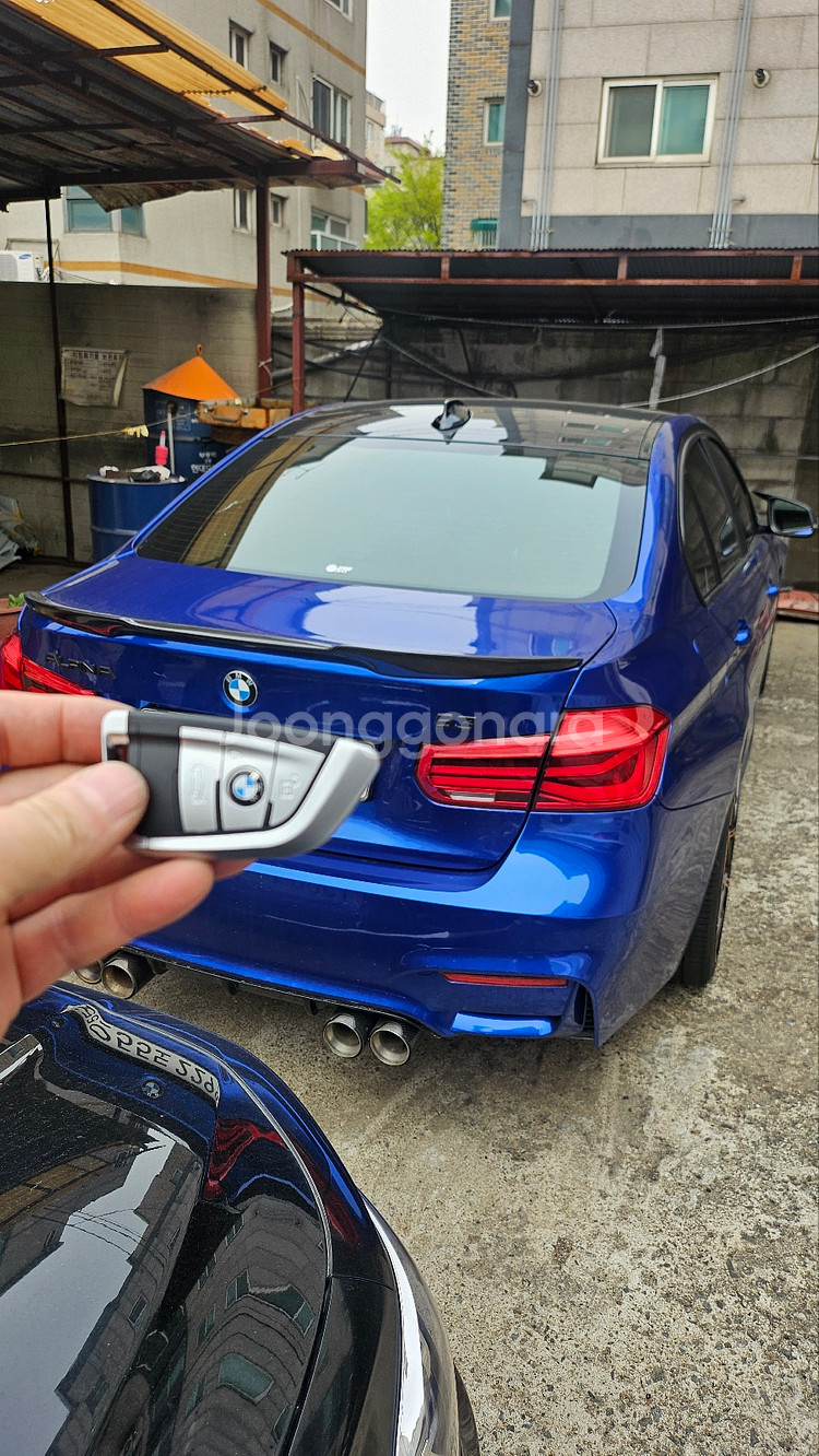 BMW F바디 2016 올키 분실 복원(의정부) 예비키 포함 빠른 현장 처리--3