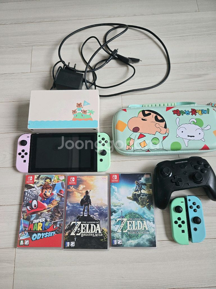닌텐도 스위치 동숲에디션 세트--1