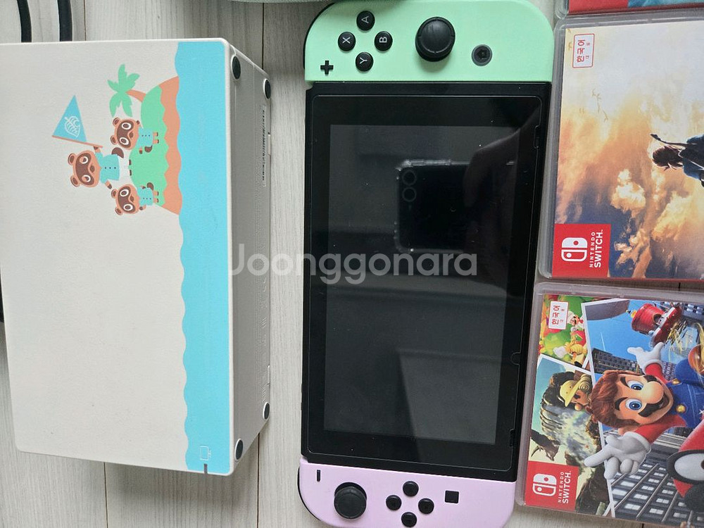 닌텐도 스위치 동숲에디션 세트--2