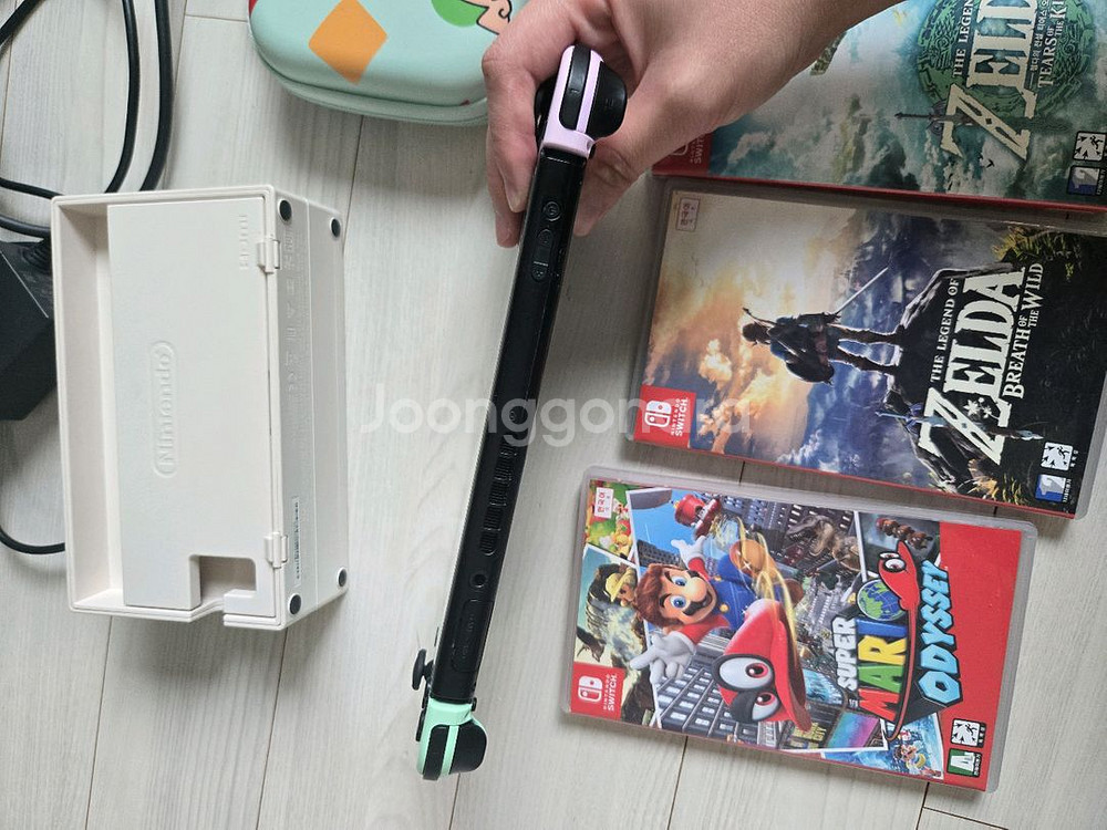 닌텐도 스위치 동숲에디션 세트--5