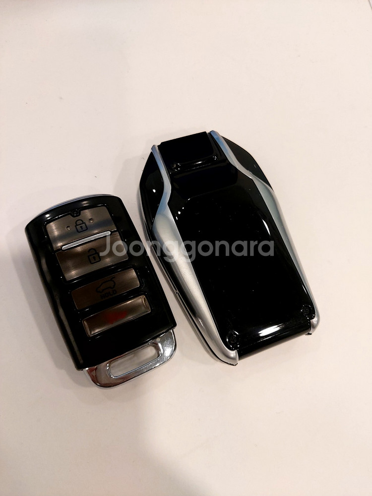 쏘렌토 17년식, 기아 로고 포함 LCD 스마트키로 업그레이드--2