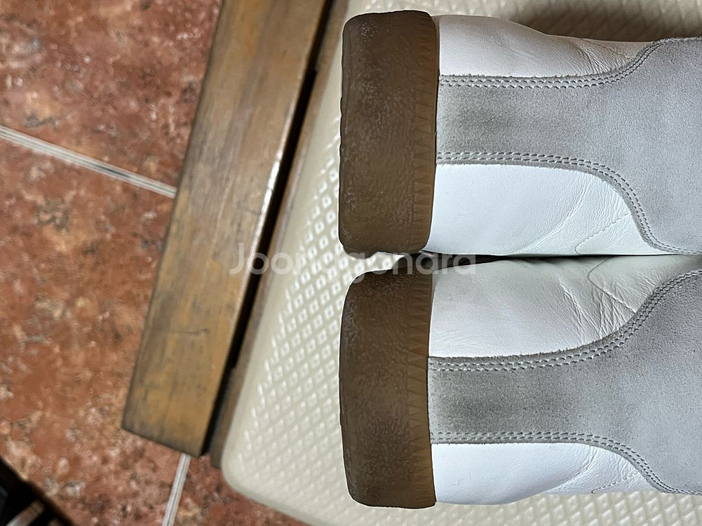 메종 마르지엘라 독일군 하이탑 스니커즈 43.5--2