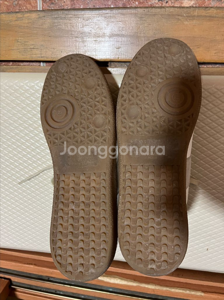 메종 마르지엘라 독일군 하이탑 스니커즈 43.5--3