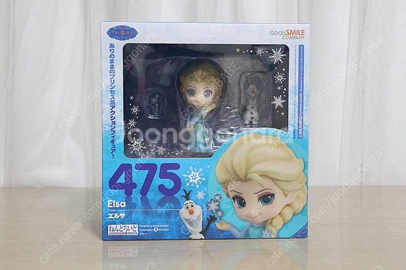 미개봉 475 넨도로이드 겨울왕국 엘사 울라프 반택포--0