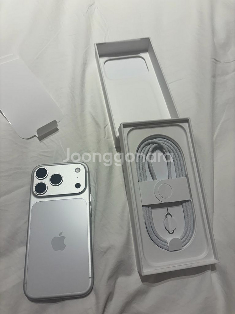 아이폰 17 Pro 512GB 구매5일 배터리싸이클2--0