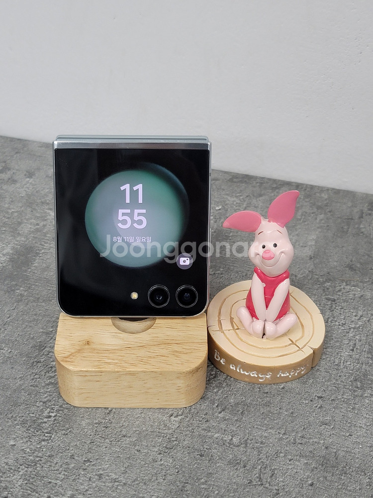 행사 갤럭시Z플립5 F731 민트 판매해요 중고폰--0