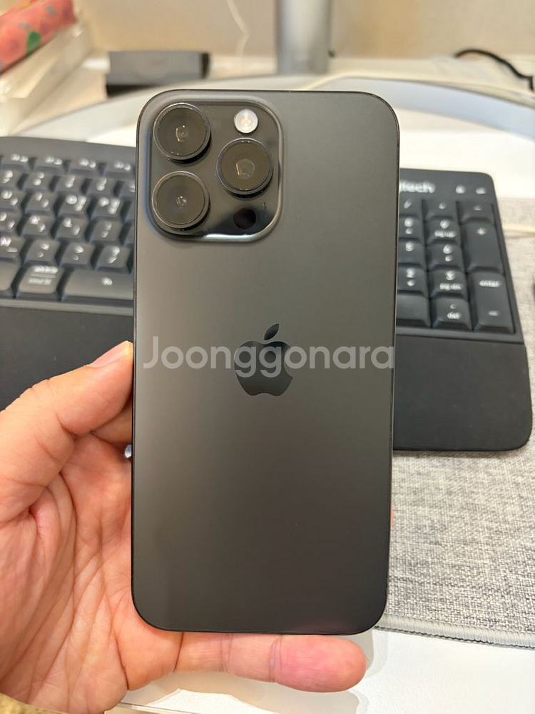 아이폰 15프로 맥스 512G 블랙 애케플--0