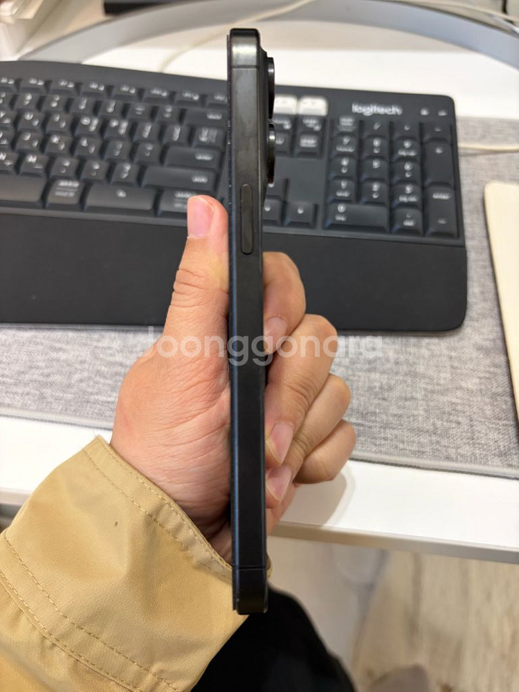 아이폰 15프로 맥스 512G 블랙 애케플--3