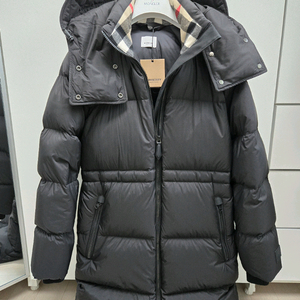 버버리 여성 롱패딩 브로드와스 XS 블랙 정55