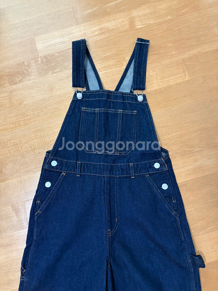 무인양품 오버롤 점프수트 멜빵바지--2