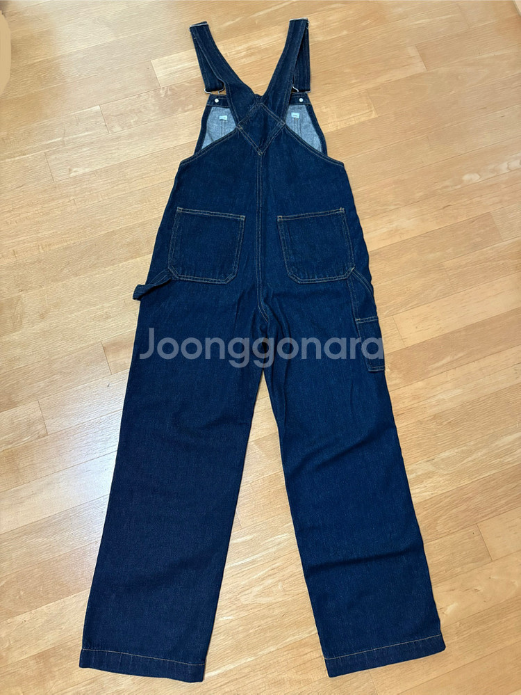 무인양품 오버롤 점프수트 멜빵바지--3
