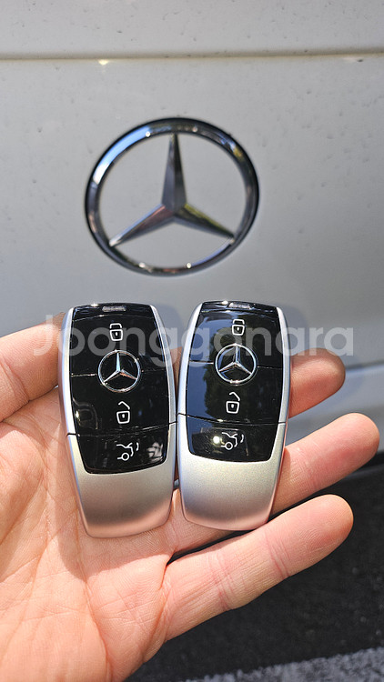 벤츠 GLC300e 근접도어(PKE) 기능 개조 및 키 2개 등록--4