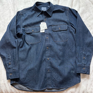 유니클로 jw앤더슨 데님셔츠 68블루 진청/L