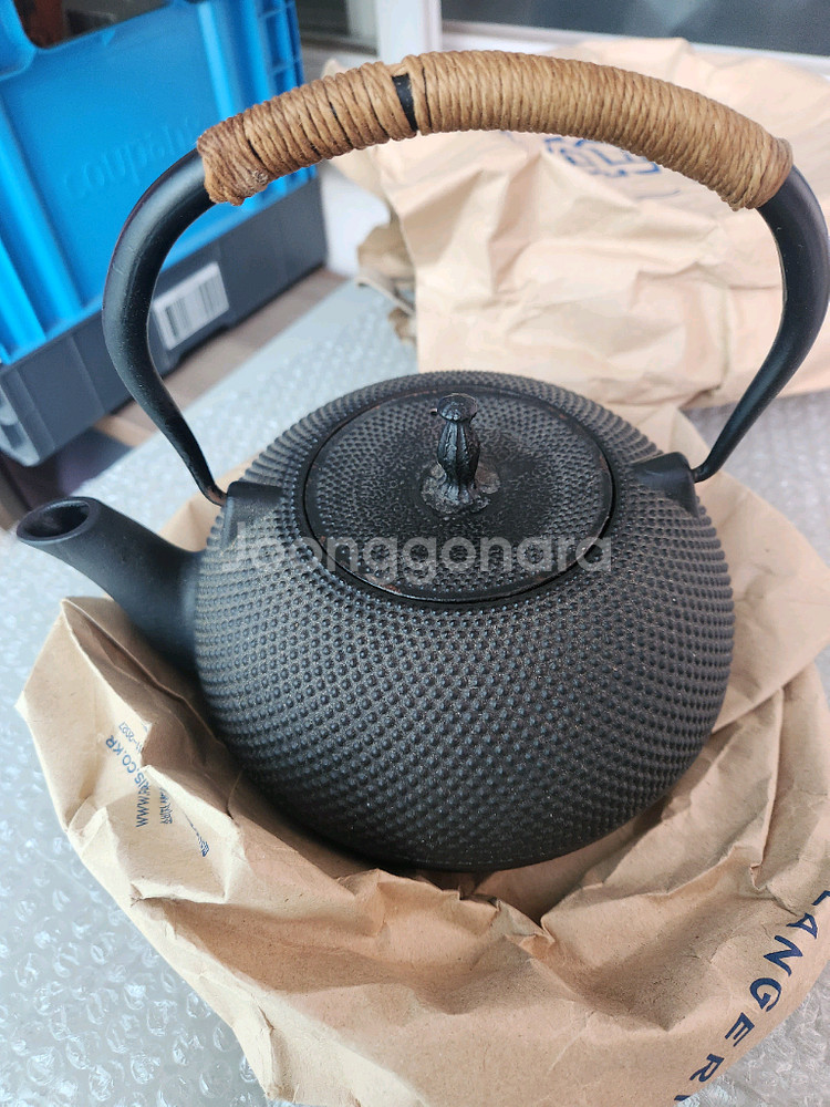 무쇠주전자 (사이즈 대) 일본 주물 주철 주전자--2