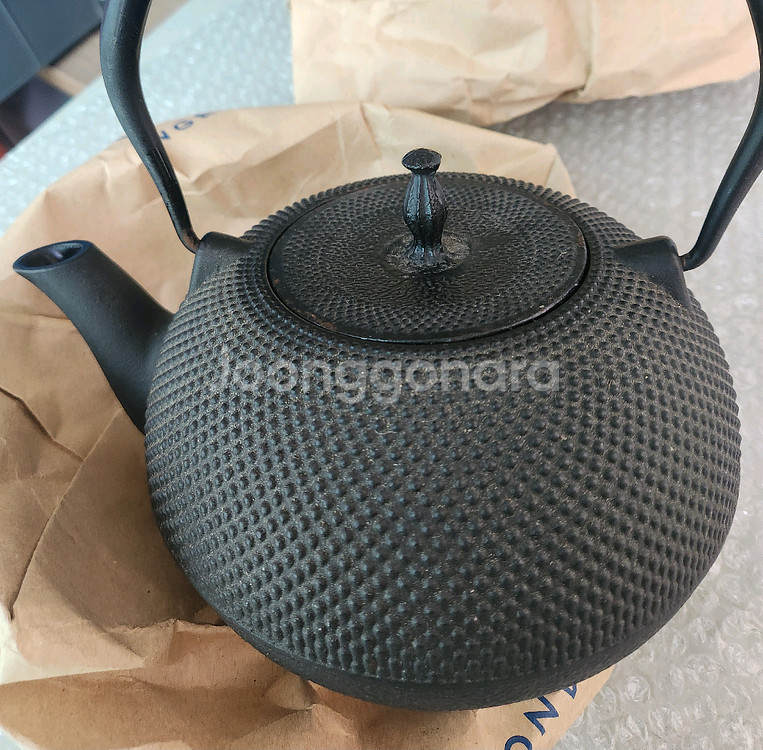 무쇠주전자 (사이즈 대) 일본 주물 주철 주전자--3