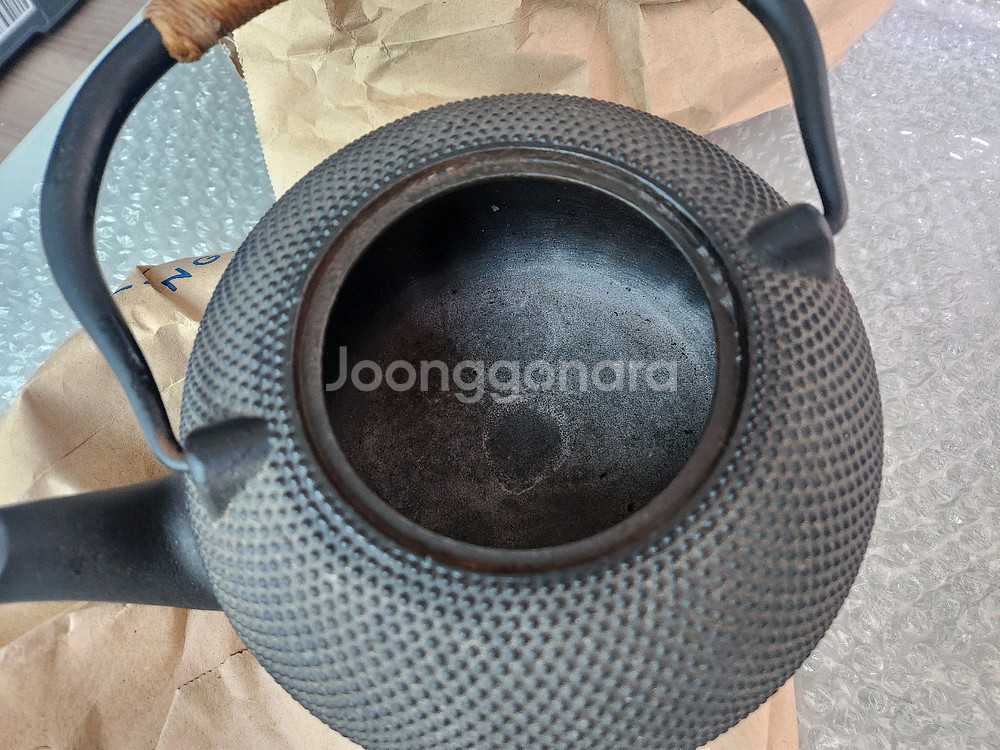 무쇠주전자 (사이즈 대) 일본 주물 주철 주전자--6