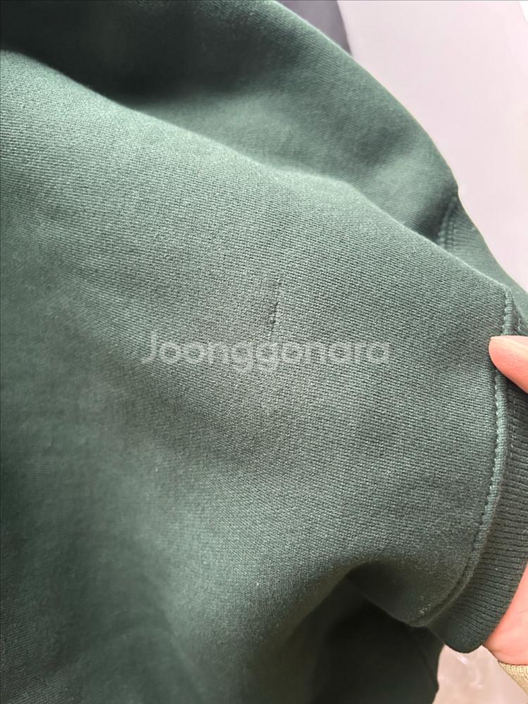 IAB 스튜디오 후드티 아이앱스튜디오 후드 딥그린--2