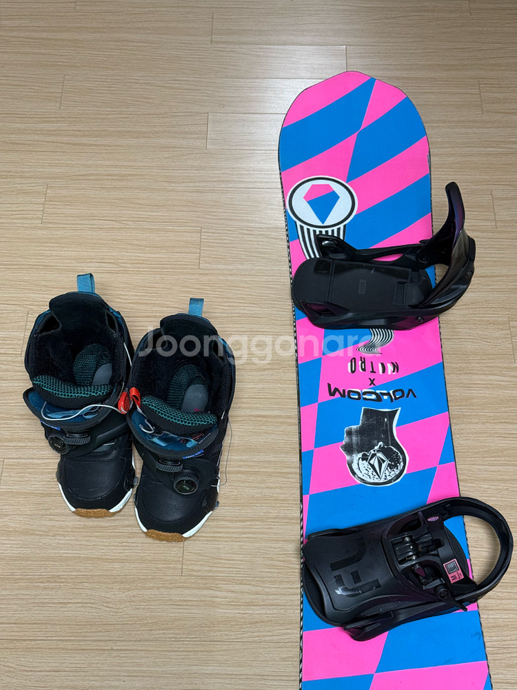 스노우보드 보드 바인딩 세트 스텝온--0