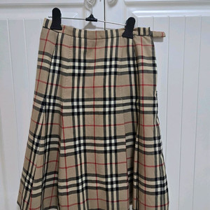버버리 체크 스커트 55