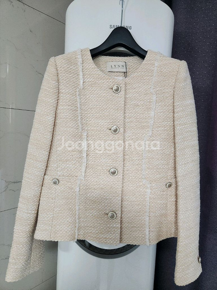 린 트위드자케 55사이즈 (새제품)--2