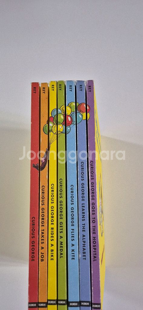 Curious George 큐리어스 조지 원서 7권 세트--0