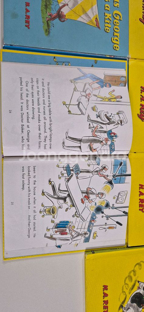 Curious George 큐리어스 조지 원서 7권 세트--2