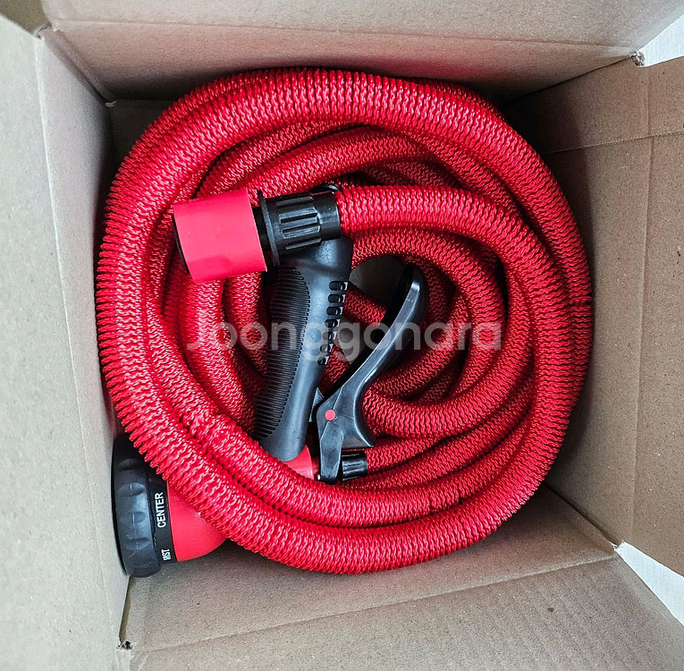 호수 베란다 욕실 세차 청소호수 신형 레드 매직호수7.5세트--2