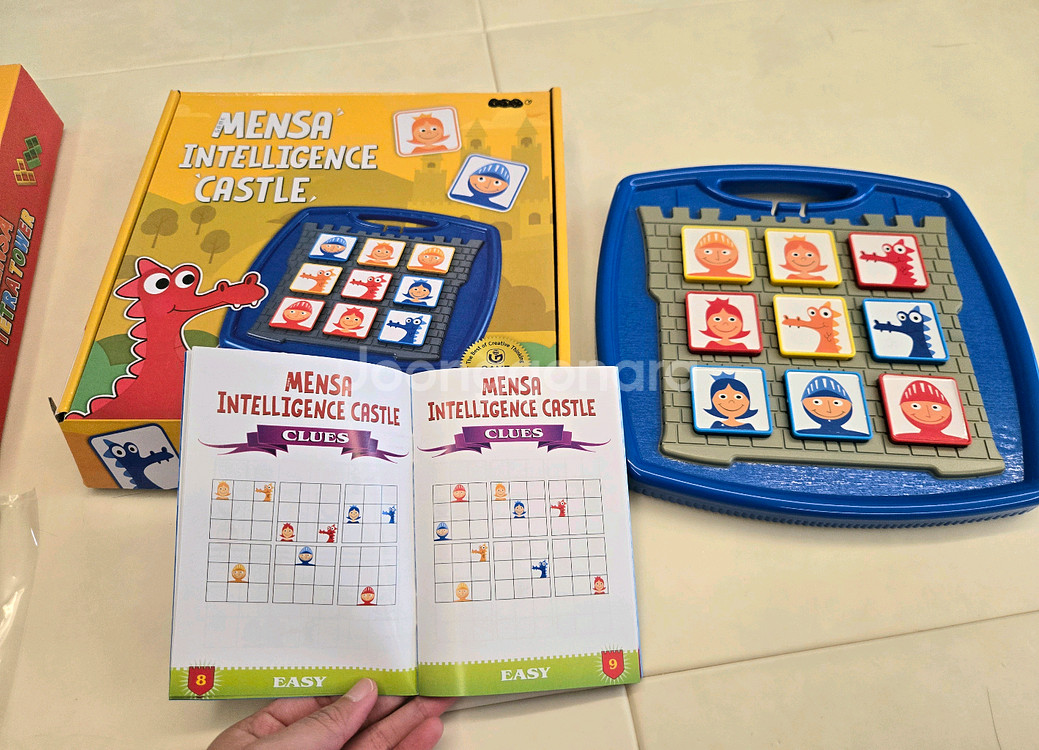 마음몰랑, 모아나, 개미와베짱이, 할리갈리, 멘사 보드게임 6개--9