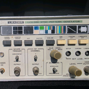 LEADER LCG-396 NTSC 패턴 제네레이터