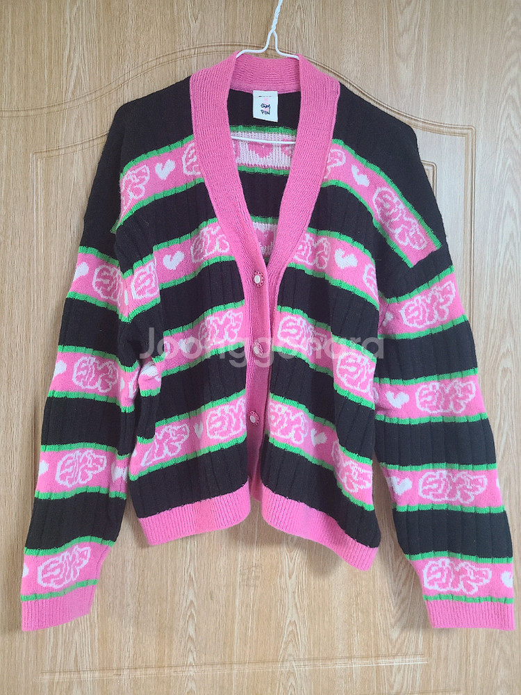 sjyp 캐시미어 니트 가디건M 55~66--1