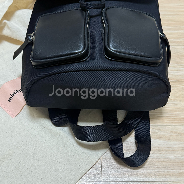 미닛뮤트 클로 백팩 블랙--4