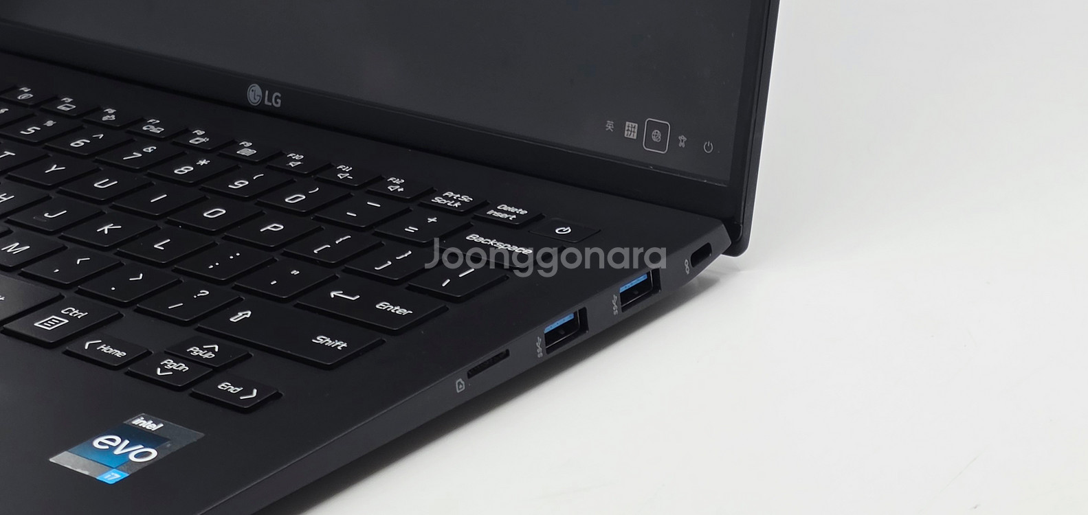 LG그램 14인치 i7 12세대 14ZB90Q-G.AAC6U1 블랙 중고노트북--4