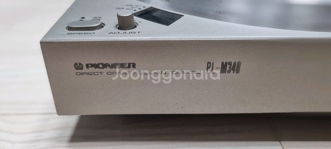 파이오니아 자동턴테이블 PL-M340 팝니다--9