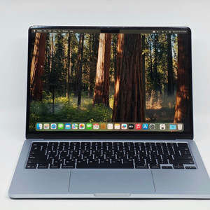 맥북에어13 M4 16GB 256GB 스카이블루 풀박스 중고 배터리효율 100%