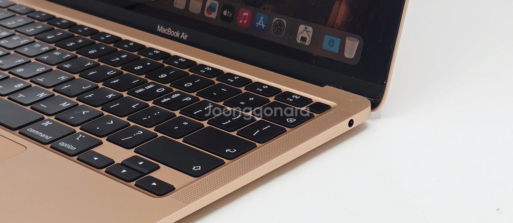 맥북에어13 M1 16GB 512GB 골드 CTO 13인치 효율 100% 중고 노트북--4