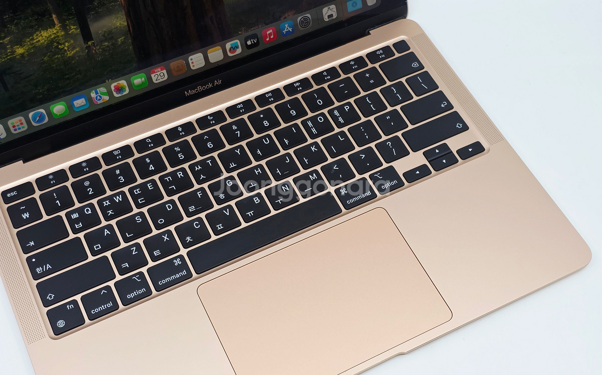 맥북에어13 M1 16GB 512GB 골드 CTO 13인치 효율 100% 중고 노트북--2