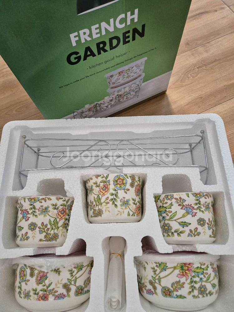 프렌치가든 그릇세트 새상품--0