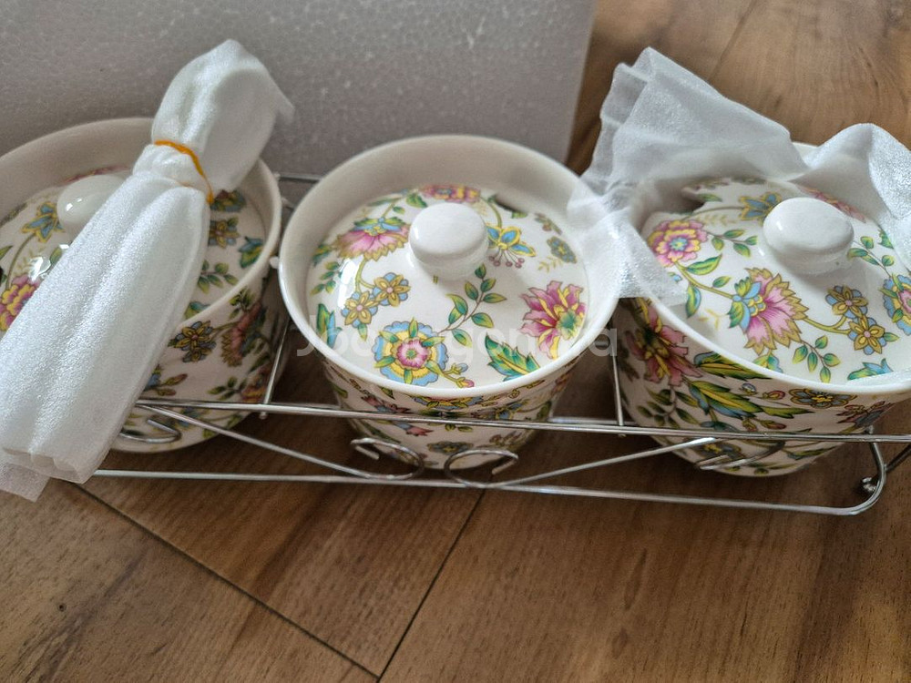 프렌치가든 그릇세트 새상품--1