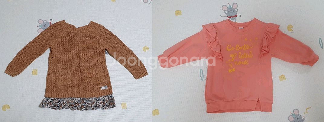 [박스판매]여아옷 3~4세 사계절 티셔츠 상하복등--5