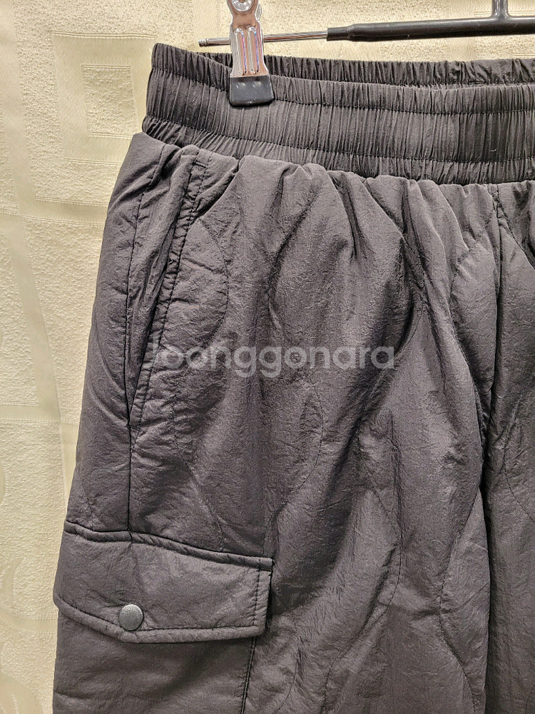 닉스 NIX 퀼팅 카고 조거팬츠 다운패딩바지 27--1