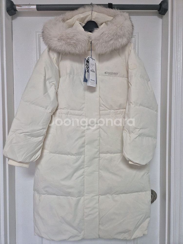 새상품) 디스커버리 켈리 구스다운 여성 롱패딩 95사이즈--1