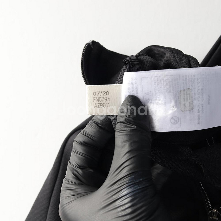 [XL]아디다스 블랙 세레19 트랙수트 져지 집업재킷--5