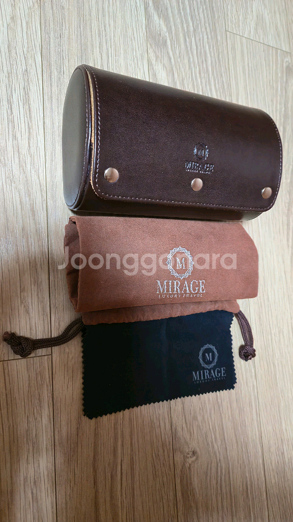 미라지 2구 워치롤 여행용 케이스 시계보관--1