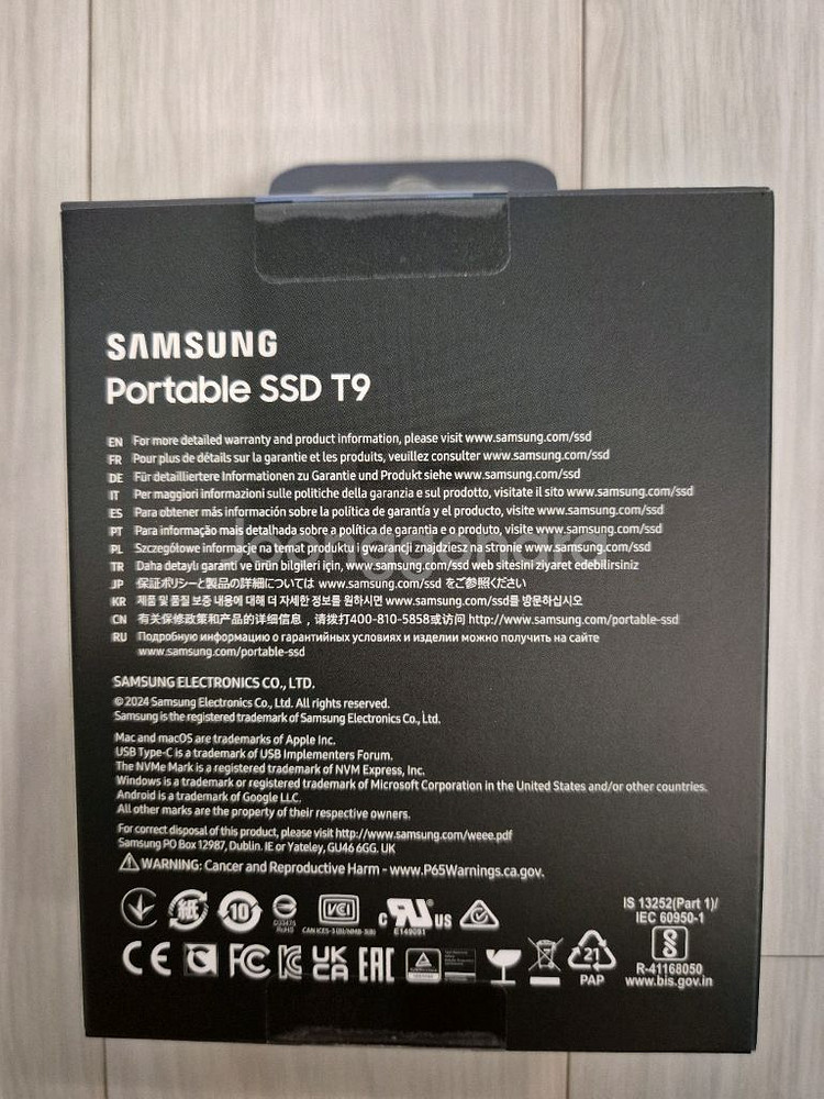 삼성 포터블 SSD T9 1TB--2