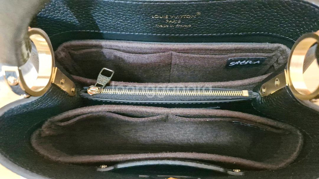 루이비통 카퓌신 BB 토뤼옹 노아르 미사용 새 상품--8