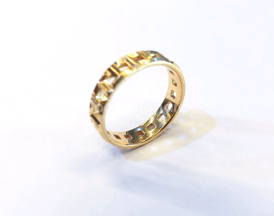 티파니앤코 티트루링 5.5 18k 로즈골드 반지 19.5호 팝니다.--1