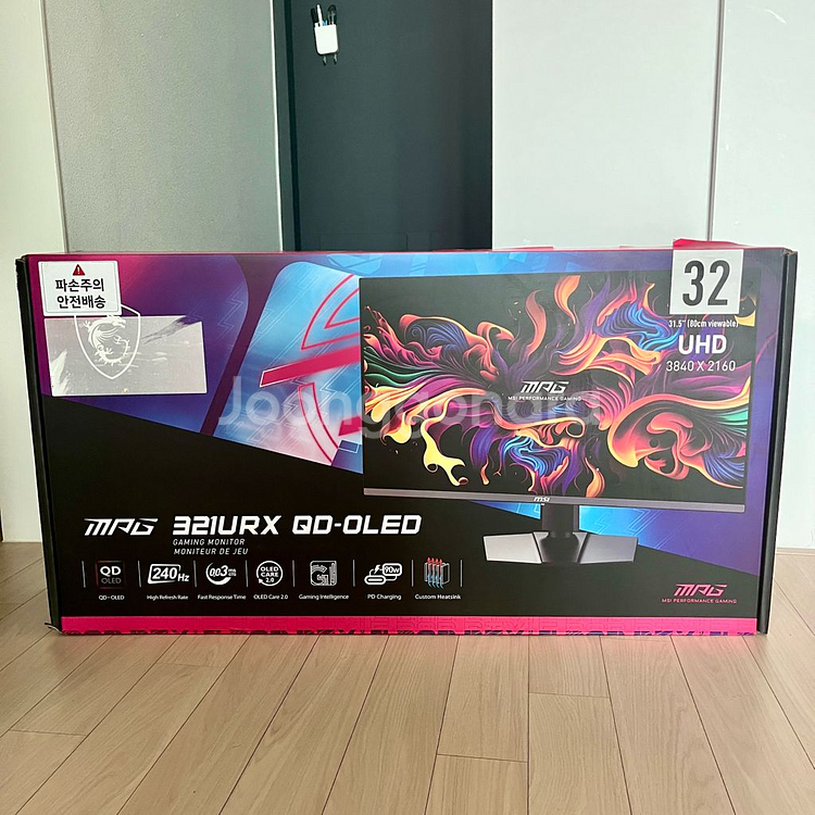 (새상품) MSI 321URX QD-OLED 게이밍 모니터--0